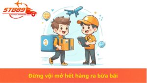 đừng vội mở hết hàng ra bừa bãi