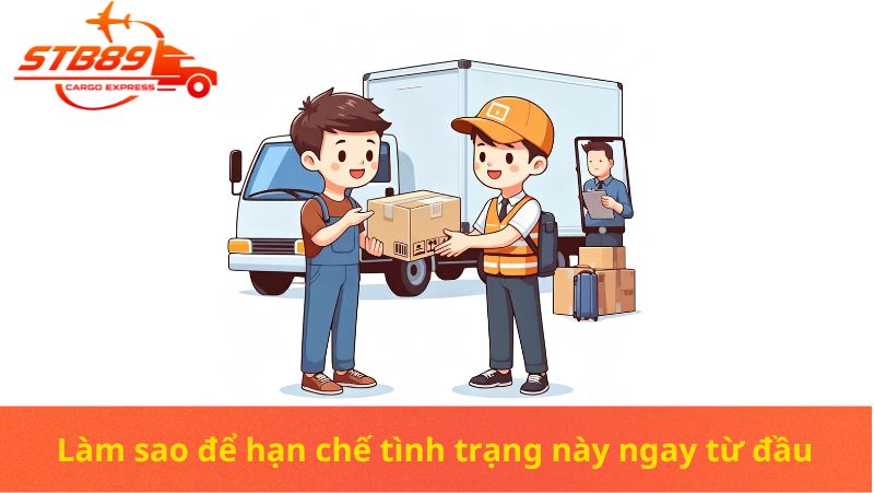 Làm sao để hạn chế tình trạng này ngay từ đầu