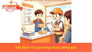 Xác định rõ loại hàng được phép gửi